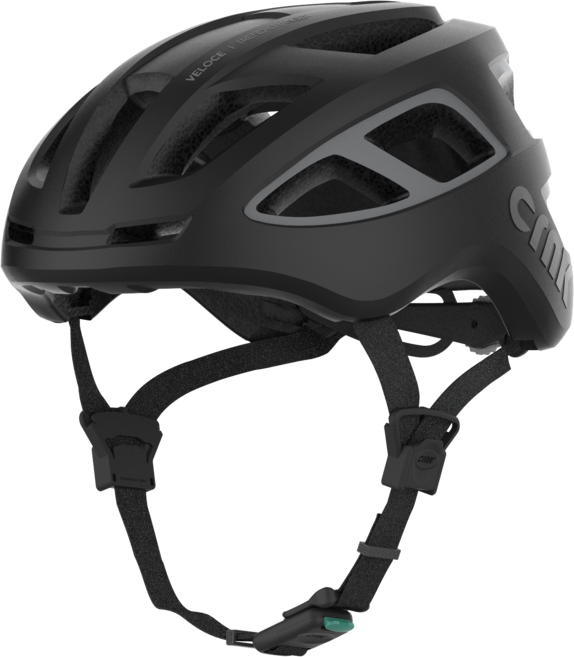 크랭크 VELOCE 자전거 헬멧, Black, 1개