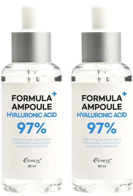 에스테틱하우스 포뮬러 히알루론산 97% 앰플, 2개, 80ml - 쿠팡