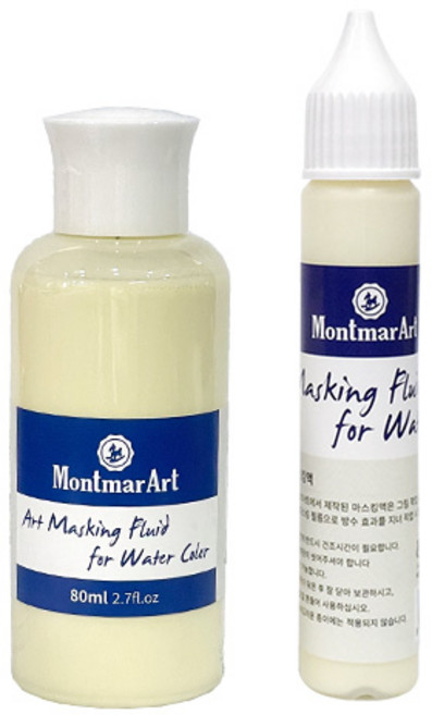 몽마르아트 마스킹액 세트 미색 80ml + 25ml, 1세트