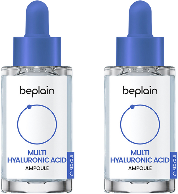 비플레인 멀티 히알루론산 앰플, 30ml, 2개