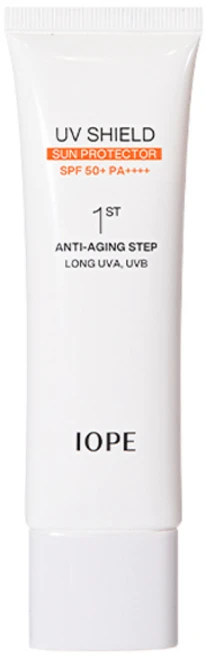 아이오페 UV 쉴드 선 프로텍터 선크림 SPF50+ PA++++, 50ml, 1개 - 쿠팡