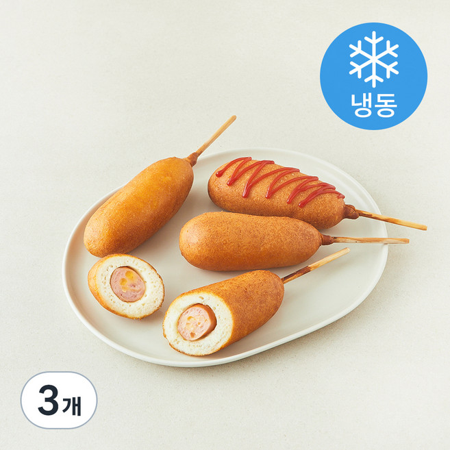 오뗄 메이저킹 쫀도그 (냉동), 100g, 10개입, 3개