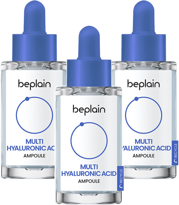 비플레인 멀티 히알루론산 앰플, 30ml, 3개