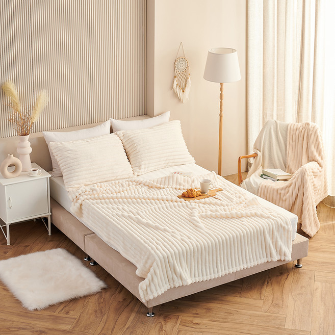 코멧 홈 코듀로이 극세사 담요