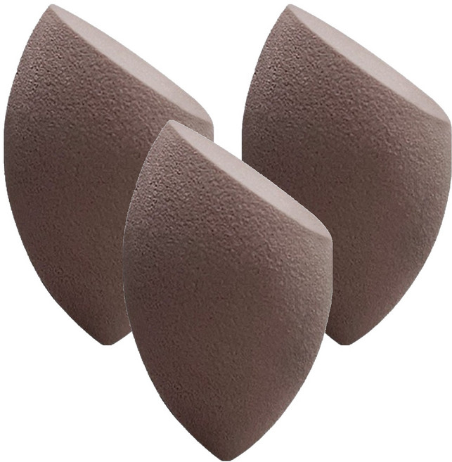 Solone 台灣公司貨 零死角美妝蛋, 可可色, 3個