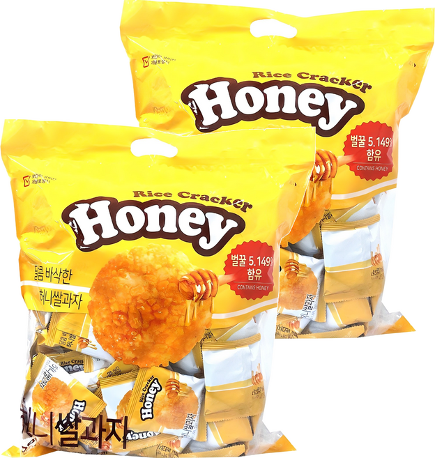 허니 쌀과자, 900g, 2개