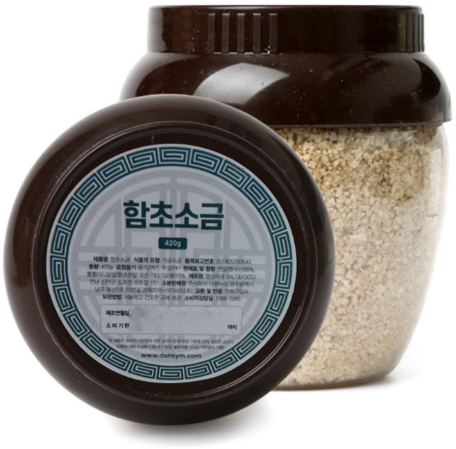 영심이네 신안 함초 굵은소금, 420g, 1개