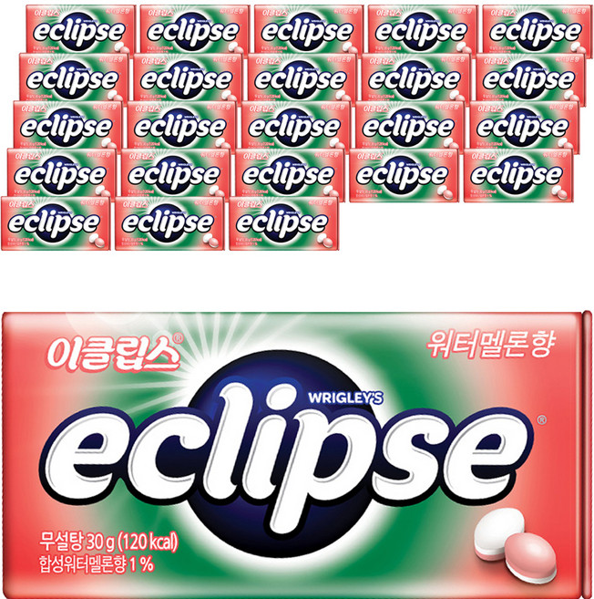 이클립스 워터멜론향 캔디, 30g, 24개