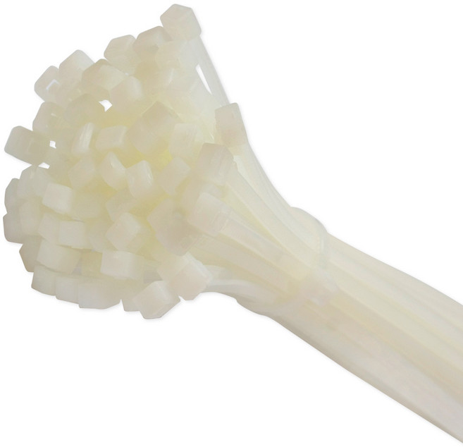 칼론 케이블 타이 화이트 200mm KR-CTL 100p, 1개