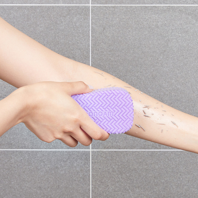 일상공감 보들보들 때밀이 쓱싹펀지, 퍼플, 1개입, 2개