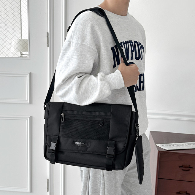 쥬벨로 애드에딧 보이저 메신저백 + 보조 파우치 세트