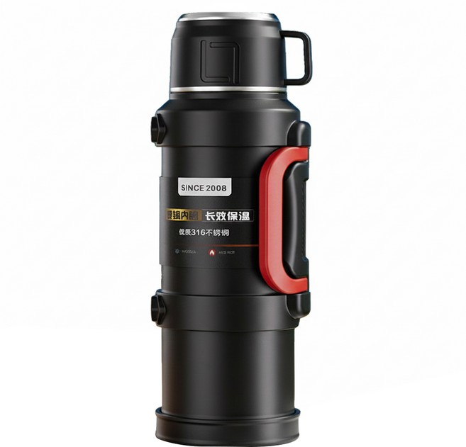 316保溫壺, 耀石黑, 1個, 2L