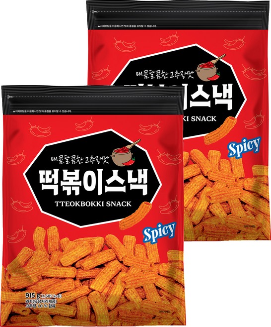 떡볶이 스낵, 915g, 2개
