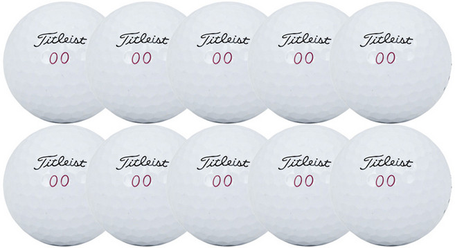 타이틀리스트 PRO V1X 로스트볼 AA급 4피스 42.67mm, 화이트, 10개입, 1세트