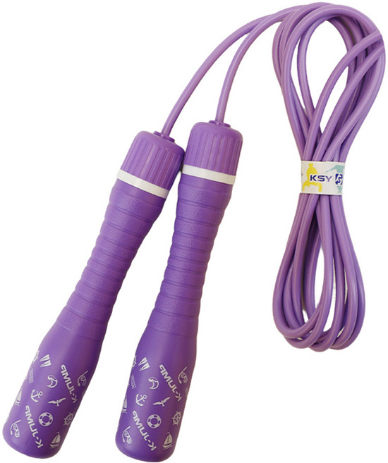 김수열줄넘기 뉴롱키 SY-004, 퍼플, 1개