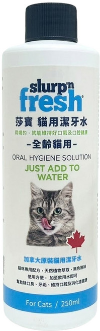 earth rated 莎賓 全齡貓用潔牙水, 1瓶