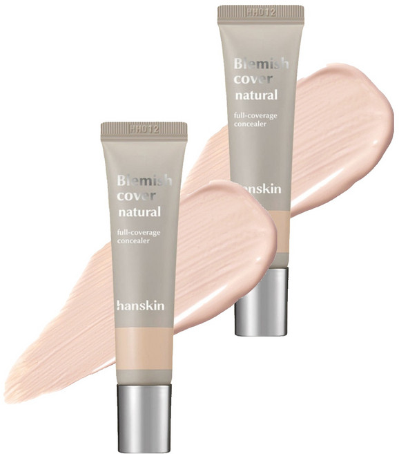 한스킨 블레미쉬 커버 컨실러 12g, 2개, 내추럴