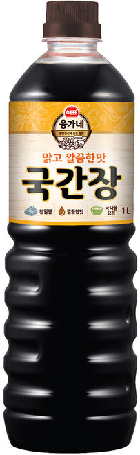 해표 옹가네 국간장, 1L, 1개