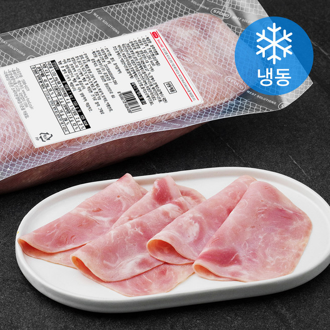 에쓰푸드 블랙라벨햄 (냉동), 1kg, 1개