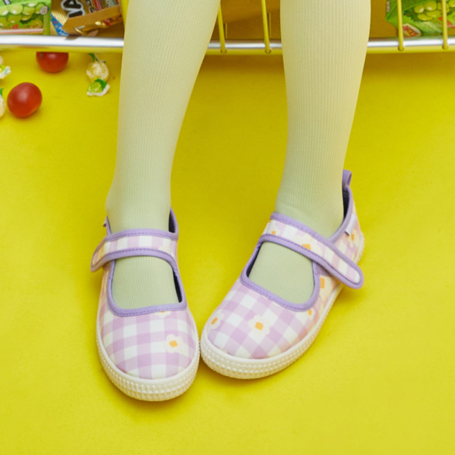 SHOOPENkids 女童款兒童瑪莉珍氣墊平底鞋