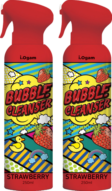 아이오감 버블클렌저 딸기, 250ml, 2개