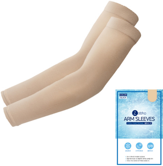 조브하 국내산 아쿠아엑스 심리스 자외선 UV차단 아이스 쿨토시 2p 세트