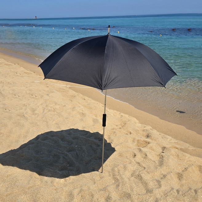 더라이브 파라솔 겸 암막 장우산 살대 75cm HKTL24-01