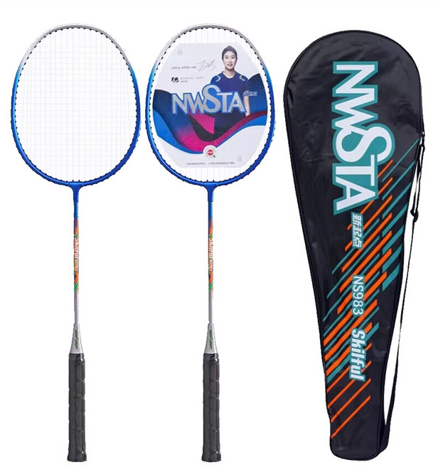 新起點 鋁合金羽毛球拍2入組 NS-983, 1組