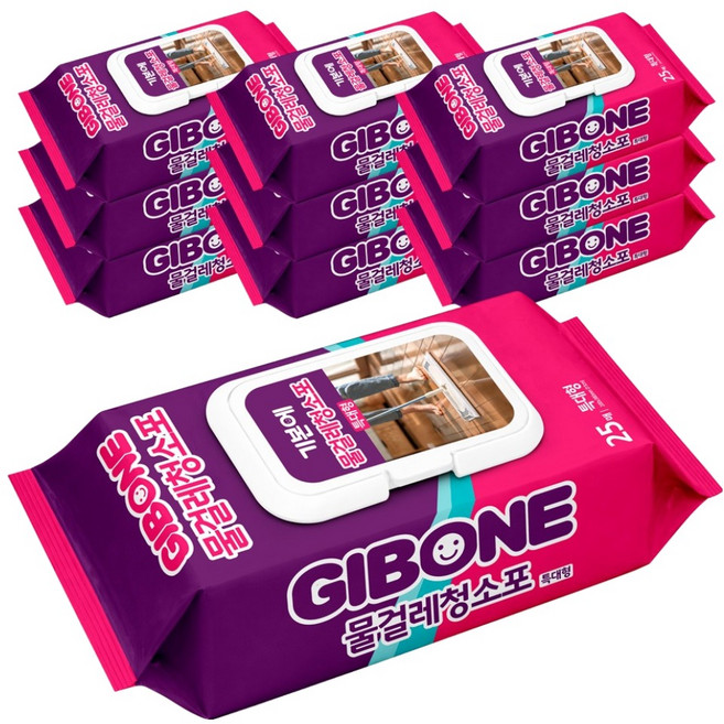 기본에 물걸레청소포, 10개