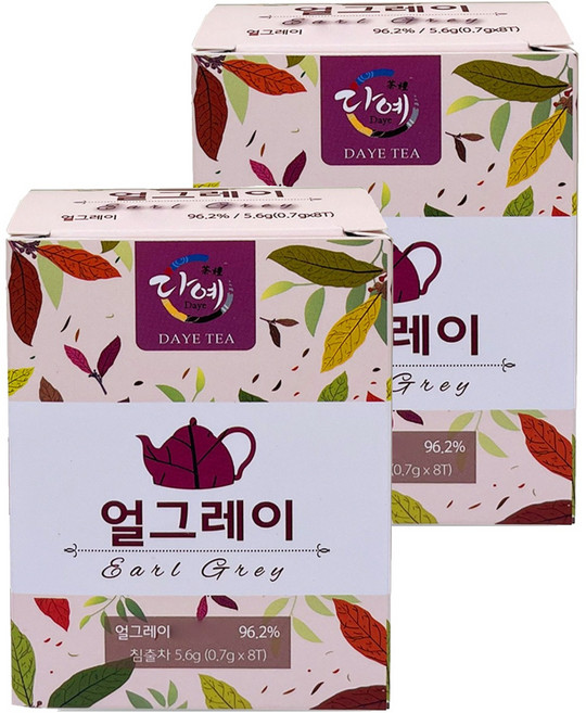 다예 얼그레이 8p, 700mg, 8개입, 2개