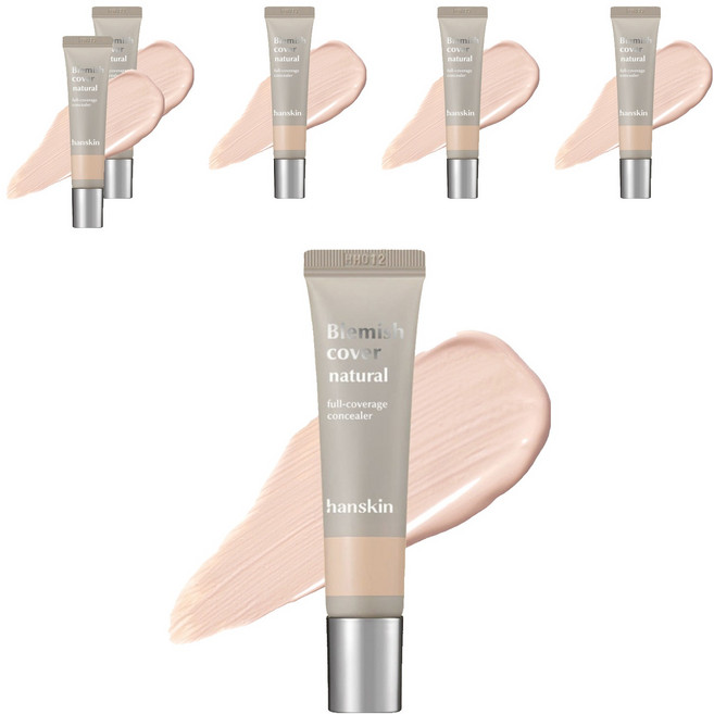 한스킨 블레미쉬 커버 컨실러 12g, 6개, 내추럴