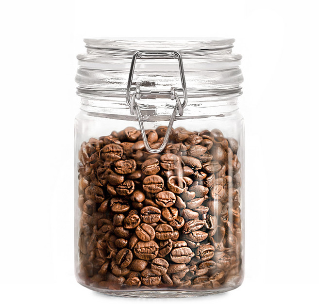 헬로키친 슬림 밀폐 유리병 800ml, 1개, 단품