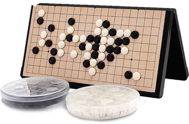 하이투데이 휴대용 접이식 자석 오목 바둑판 세트 M, 1세트