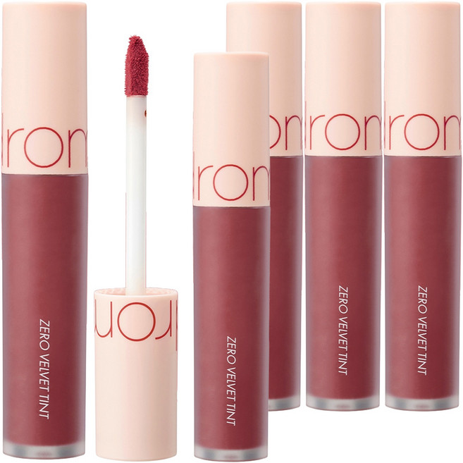 롬앤 제로 벨벳틴트, 16호 버니 누드, 5개