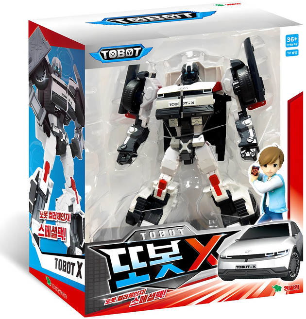 또봇 X 스페셜팩 변신 로봇장난감, 화이트, 1개