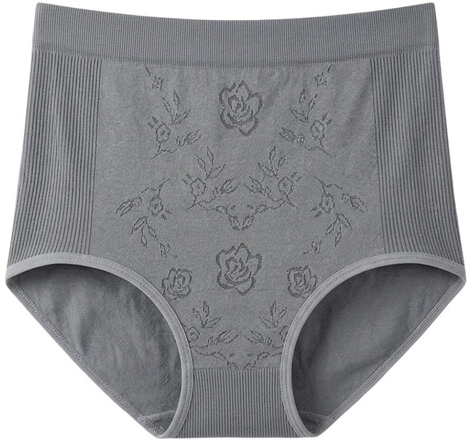 菁炭元素 竹炭健康褲 三角 0.041g, 淺灰