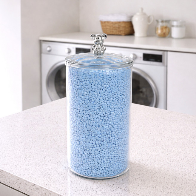 주앤지 다용도 원통형 소품 악세사리보관함 2L, 테디베어, 1개