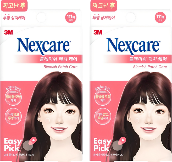 넥스케어 짜고난후 블레미쉬 패치 케어, 111개입, 2개
