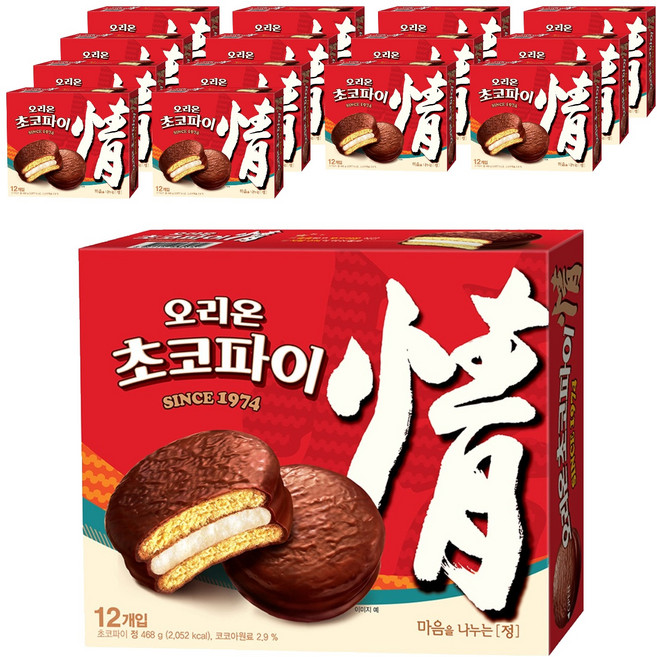 오리온초코파이, 468g, 15개