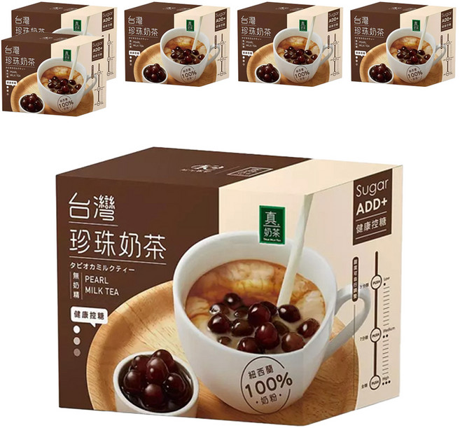歐可茶葉 台灣珍珠奶茶, 78g, 5包, 6盒