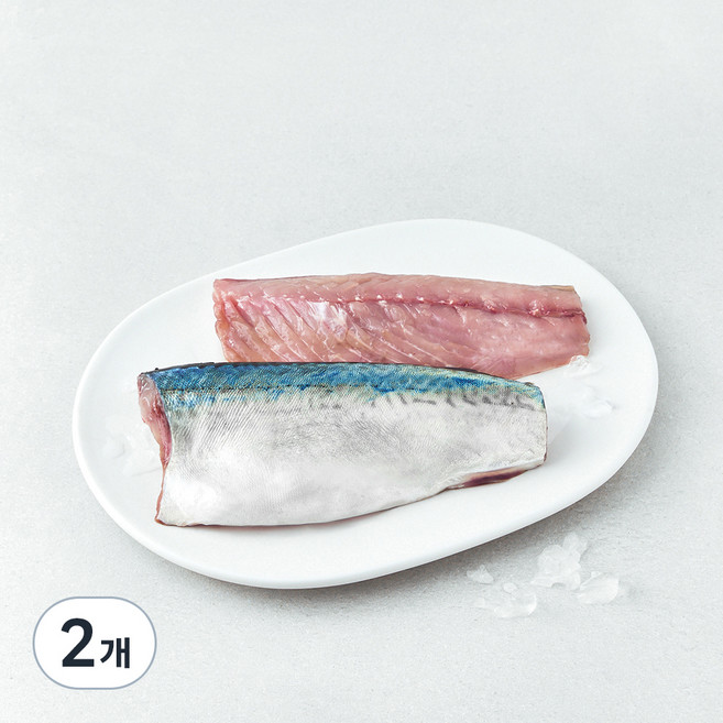 노량진수산시장 중도매인 90번 생물 구이용 고등어 1미 (냉장), 2개, 300g