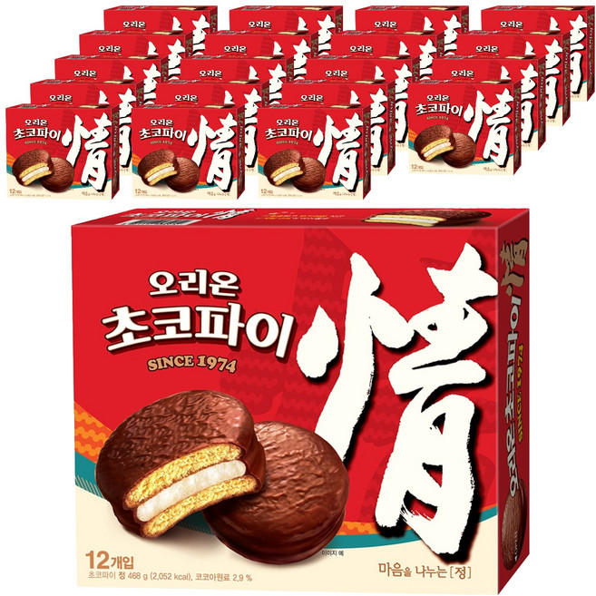 오리온초코파이 정, 468g, 20개