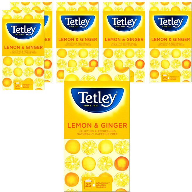 테틀리 레몬&진저 티백, 1.5g, 150개, 6개