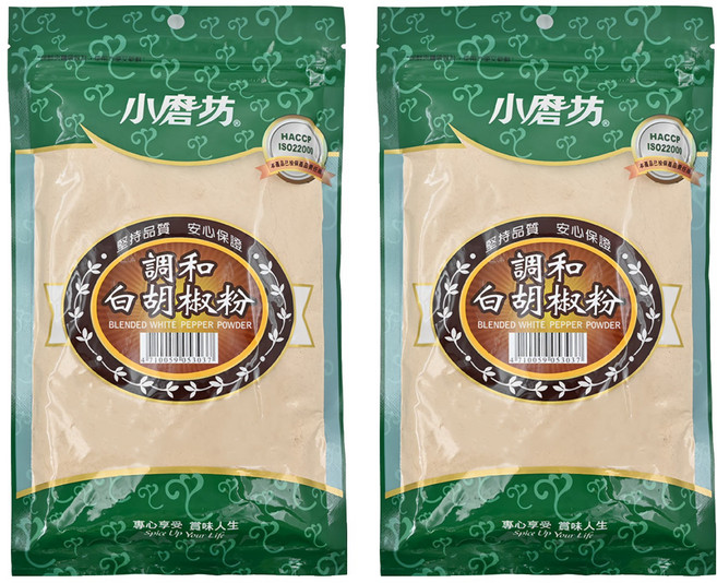 小磨坊 調和白胡椒粉, 200g, 2包