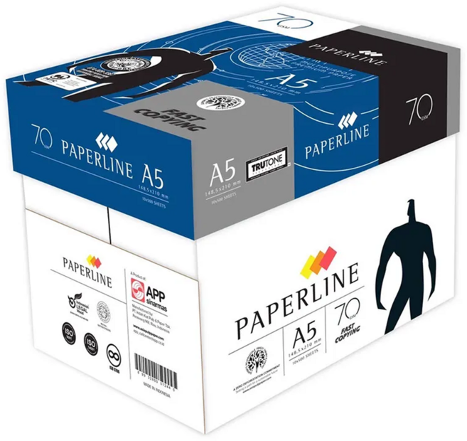 PAPERLINE 地球藍影印紙, A5, 5000張