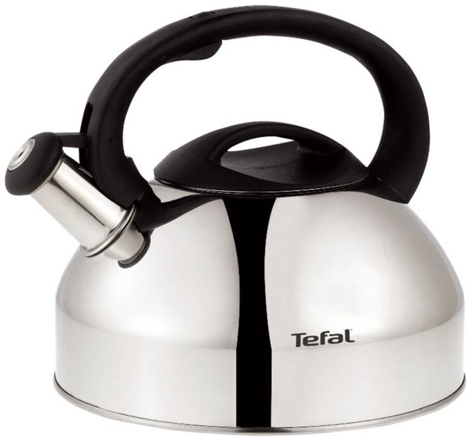 Tefal 特福 笛音壺 C7922024, 銀色, 3L, 1個