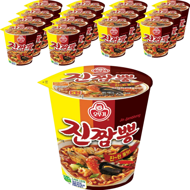 OTOKI 不倒翁 迷你杯裝金螃蟹海鮮風味炒碼湯麵, 15個