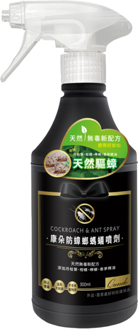 QUNDO 康朵 防蟑螂螞蟻噴劑, 500ml, 1罐