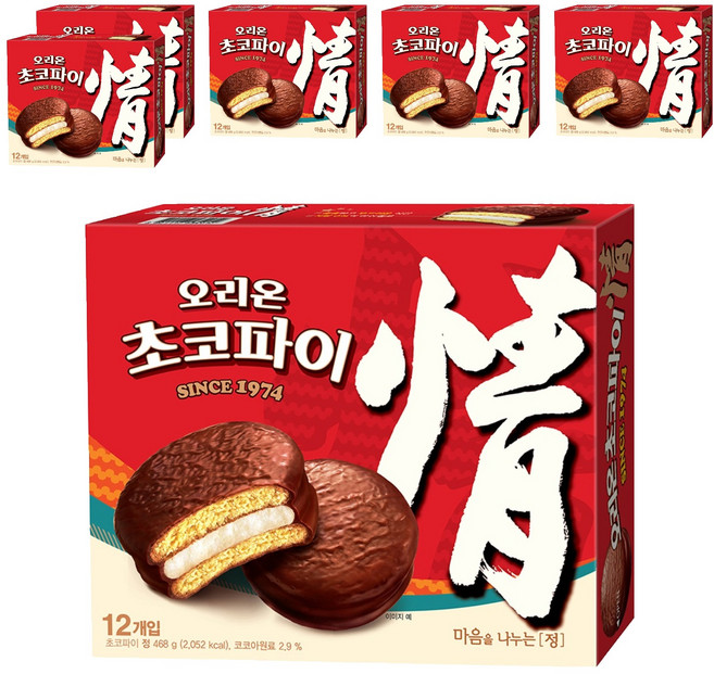오리온초코파이, 468g, 6개