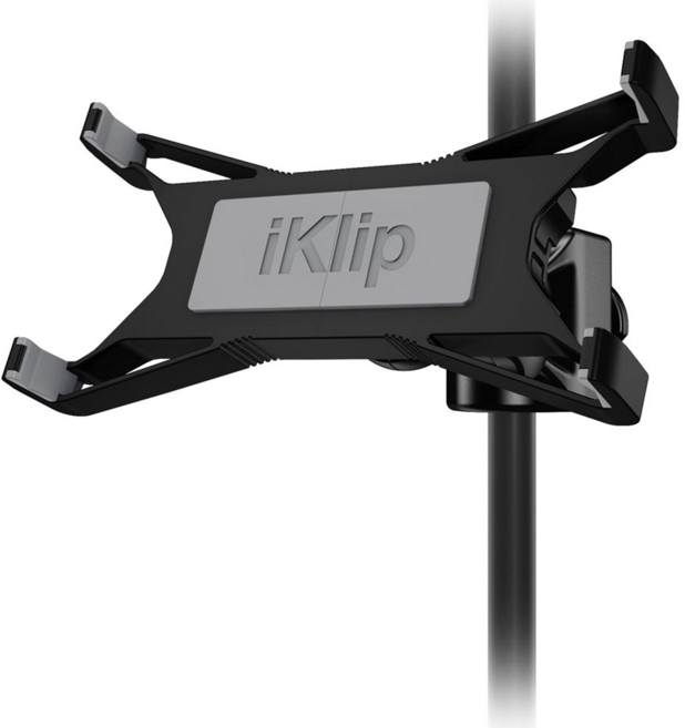 IK MULTIMEDIA iklip xpand 通用型 平板 可調式支架, 黑色, 1入